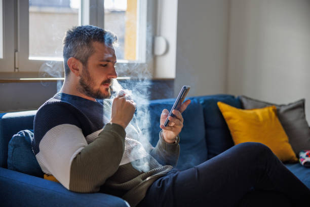 Entspannter Dampfgenuss mit einem Premium THC Vape für erholsame Momente zu Hause